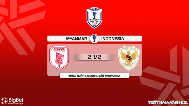 Nhận định, soi tỷ lệ Myanmar vs Indonesia 19h30 ngày 9/12, vòng bảng AFF Cup 2024 - Ảnh 11.