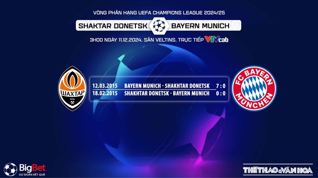 Nhận định, soi tỷ lệ Shakhtar Donetsk vs Bayern Munich 3h00 ngày 11/12, Cúp C1 châu Âu vòng phân hạng - Ảnh 4.