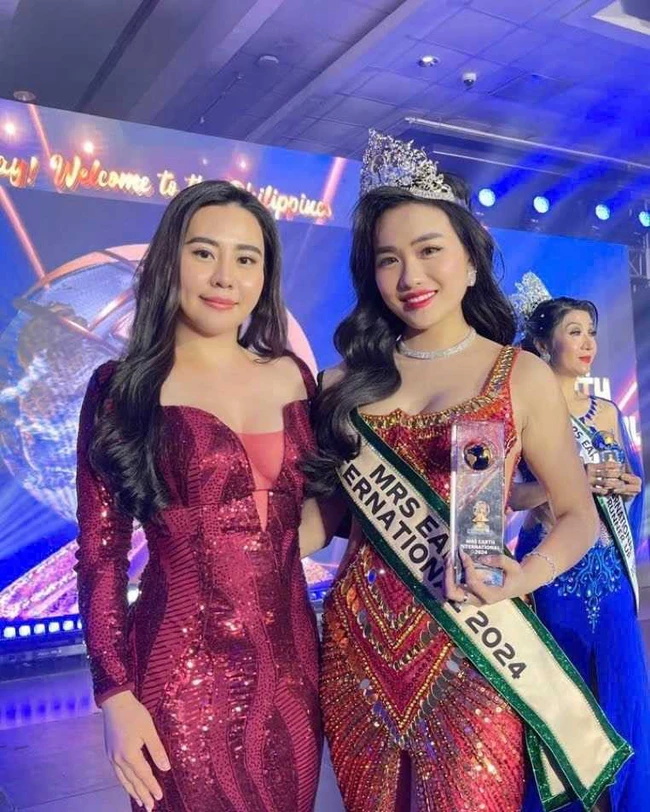 Vũ Thị Hoa đăng quang Mrs Earth International 2024 - Ảnh 4.