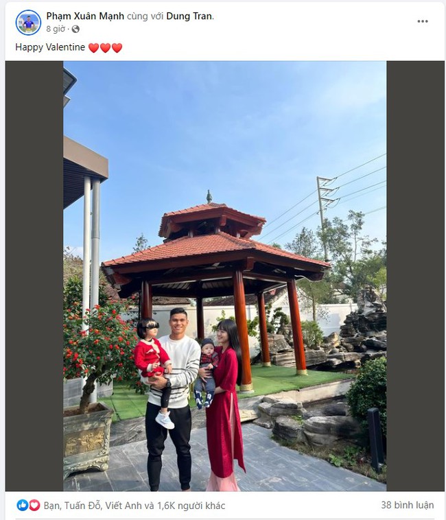Dàn sao bóng đá Việt Nam gửi lời chúc cực ngọt ngào nhân dịp Valentine - Ảnh 6.