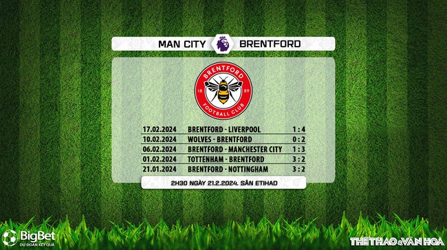 Nhận định bóng đá Man City vs Brentford (02h30, 21/2), đá bù vòng 18 Ngoại hạng Anh - Ảnh 8.