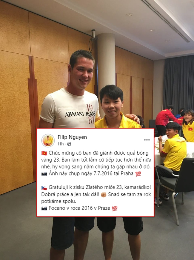 Filip Nguyễn chúc mừng thủ môn ĐT Việt Nam, bày tỏ mong muốn đoạt QBV Việt Nam - Ảnh 2.
