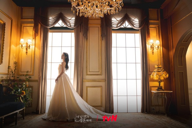 tvN tung ảnh cưới tuyệt đẹp của Park Min Young và Na In Woo trong phim 'Cô đi mà lấy chồng tôi' - Ảnh 9.