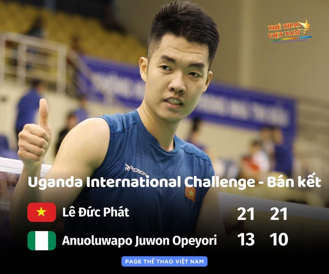Thắng áp đảo tay vợt châu Phi, ‘hiện tượng’ cầu lông Việt Nam vào chung kết giải đấu lớn, đứng trước cơ hội vô địch - Ảnh 2.