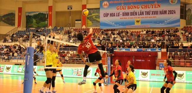 Bích Tuyền ghi 31 điểm, giúp Ninh Bình LVPB đánh bại VTV Bình Điền Long An 3-1 ở trận ra quân tại cúp Hoa Lư Bình Điền 2024