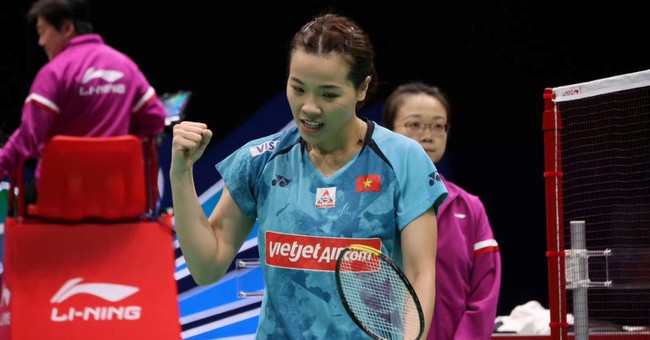 Hot girl cầu lông Thùy Linh thắng tay vợt kém gần 10 tuổi ở trận ra quân giải Đức mở rộng - Ảnh 2.