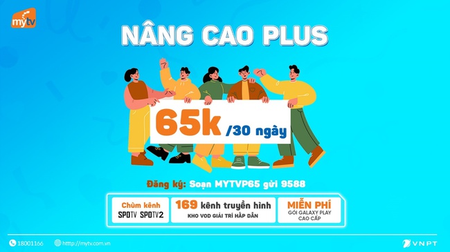 Khám phá Top 2 gói cước hot có chùm SPOTV độc quyền của MyTV - Ảnh 1.