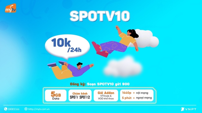 Khám phá Top 2 gói cước hot có chùm SPOTV độc quyền của MyTV - Ảnh 2.