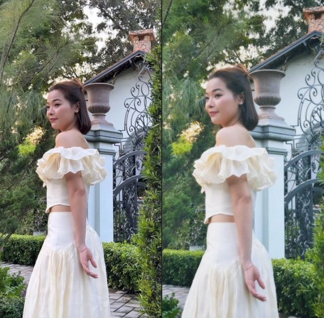 Hot girl cầu lông Thùy Linh diện váy trắng tinh khôi, khoe vẻ đẹp hút hồn cộng đồng mạng - Ảnh 3.