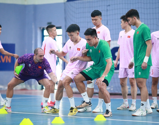 Futsal Việt Nam sẵn sàng chinh phục mục tiêu lần thứ 3 đến World Cup - Ảnh 1.