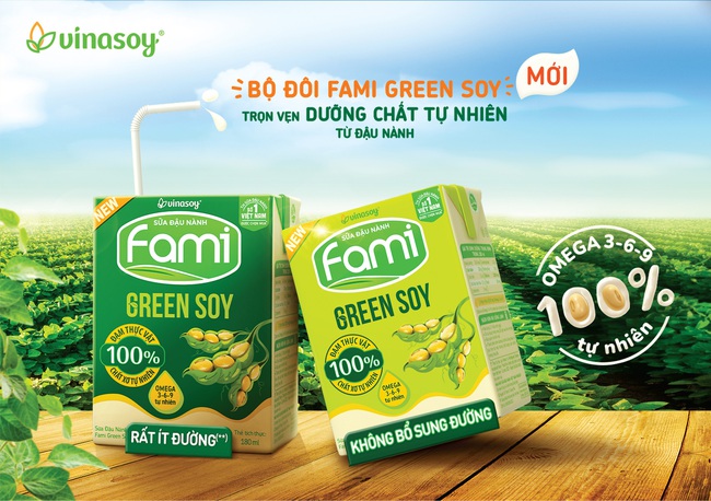 Giữ trọn dinh dưỡng tự nhiên trong đậu nành với sản phẩm mới Fami Green Soy - Ảnh 2.