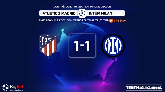 Nhận định bóng đá Atletico Madrid vs Inter Milan (03h00, 14/3), vòng 1/8 Cúp C1 châu Âu  - Ảnh 13.