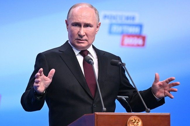 Bầu cử Tổng thống Nga: Ông Vladimir Putin tái đắc cử - Ảnh 1.