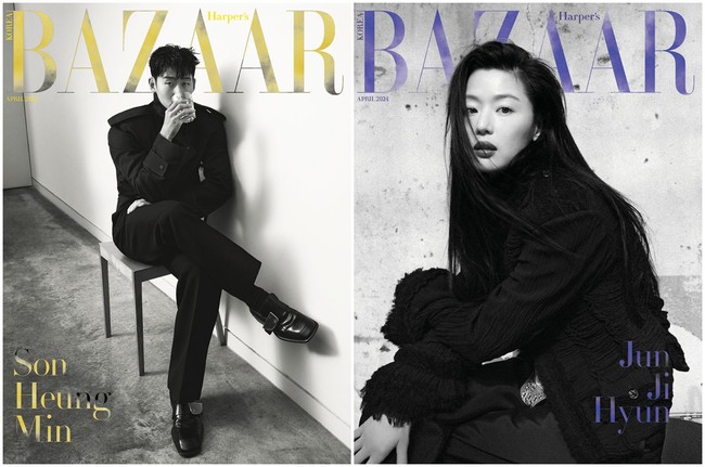 Son Heung Min sánh đôi Jun Ji Hyun trên bìa tạp chí, hé lộ chuyện giải nghệ - Ảnh 1.