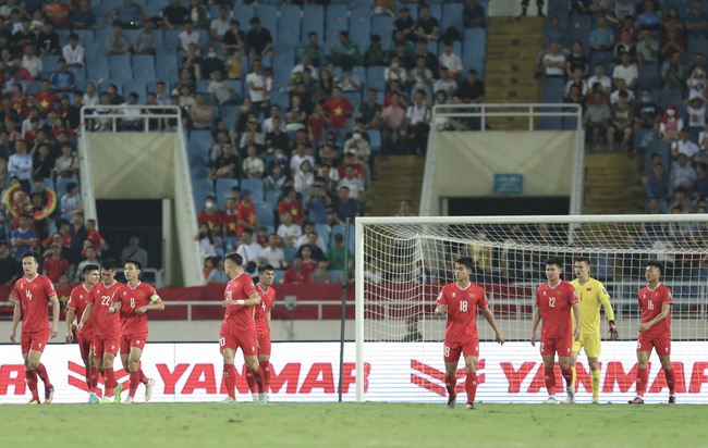 Tuyển Việt Nam coi như hết cơ hội vào vòng loại thứ 3 World Cup 2026 sau thất bại 0-3 trước Indonesia. Ảnh: Hoàng Linh