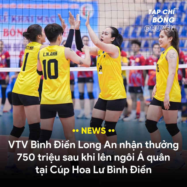 Tin nóng thể thao sáng 4/3: Bích Tuyền được vinh danh, đội bóng chuyền Việt Nam nhận hơn nửa tỷ tiền thưởng - Ảnh 3.