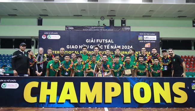 Futsal Việt Nam ghi dấu ấn trước cường quốc futsal Iran - Ảnh 4.