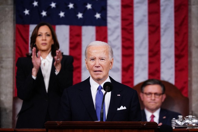 Tổng thống Mỹ Joe Biden đọc Thông điệp liên bang - Ảnh 1.