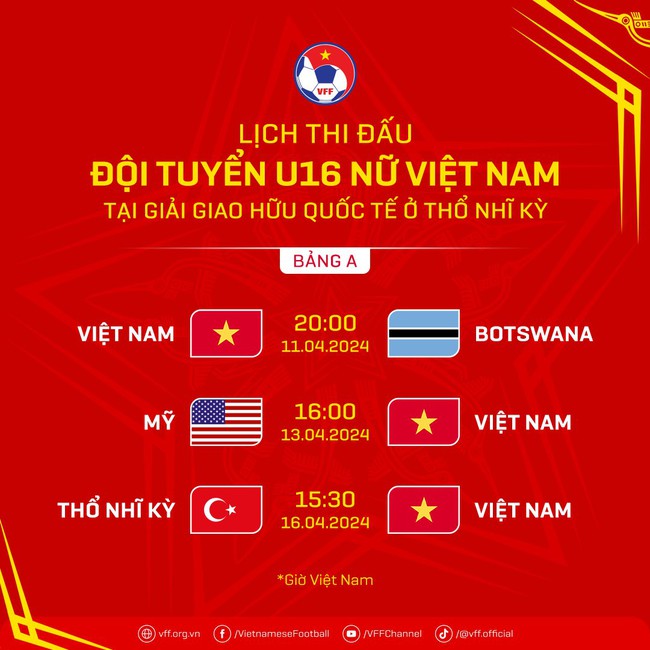 Xem trực tiếp bóng đá nữ U16 Việt Nam tại giải U16 quốc tế ở đâu? - Ảnh 3.
