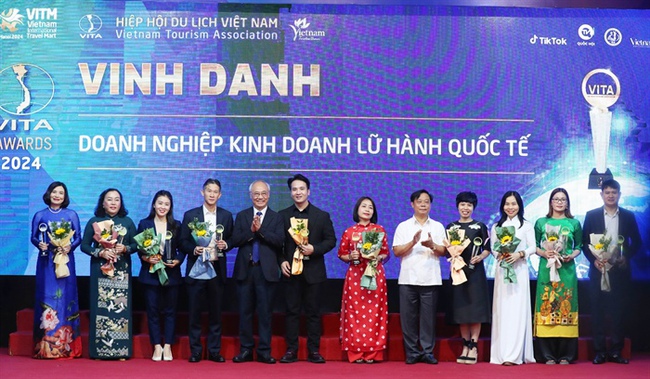 Giải thưởng VITA AWARDS 2024 vinh danh 282 doanh nghiệp và cá nhân tiêu biểu ngành du lịch - Ảnh 8.