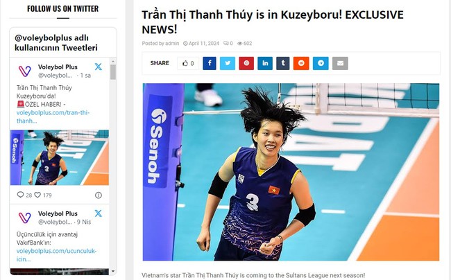 Tiết lộ CLB mới và mức lương đáng mơ ước của Trần Thị Thanh Thúy khi chuyển tới giải bóng chuyền hấp dẫn nhất thế giới - Ảnh 2.