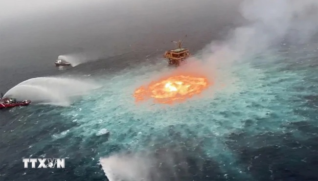 Phát hiện sự cố tràn dầu nghiêm trọng ngoài khơi Vịnh Mexico - Ảnh 1.