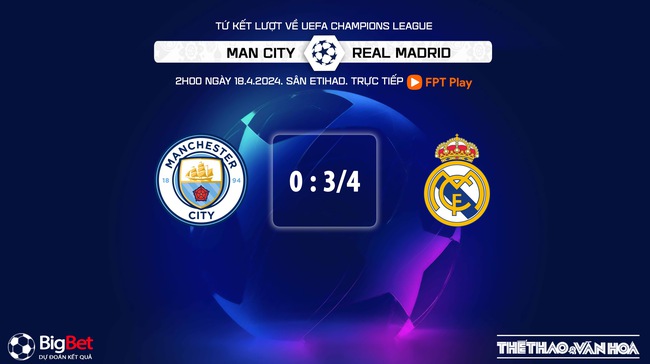 Nhận định bóng đá Man City vs Real Madrid (02h00, 18/4), tứ kết lượt đi Cúp C1 châu Âu - Ảnh 3.