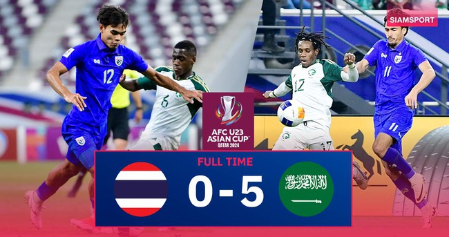 Báo Thái Lan thừa nhận đẳng cấp vượt trội của U23 Saudi Arabia sau trận thua 0-5 của đội nhà - Ảnh 2.