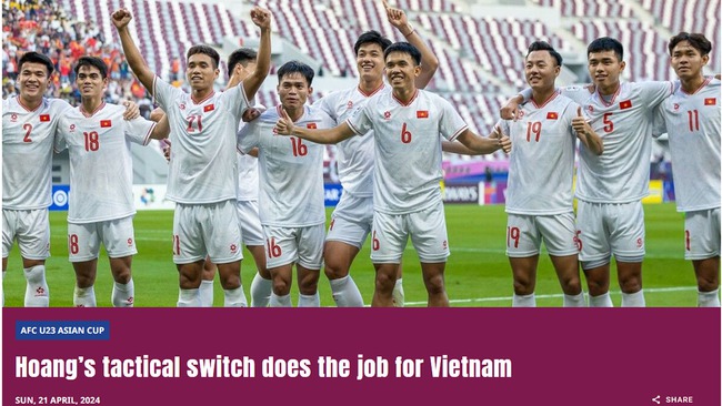 HLV Hoàng Anh Tuấn được AFC dành vinh dự đặc biệt sau khi giúp U23 Việt Nam sớm vào tứ kết - Ảnh 2.