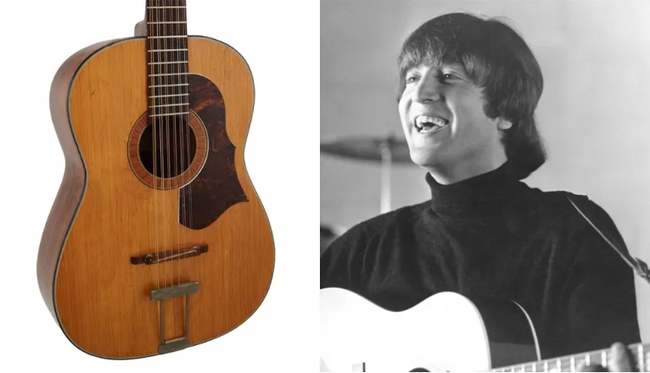 Đấu giá cây đàn bị thất lạc từ thập niên 1960 của John Lennon - Ảnh 1.