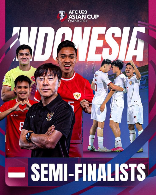 Kết quả bóng đá U23 châu Á vòng tứ kết: Indonesia vượt qua Hàn Quốc sau 12 quả đá 11m - Ảnh 2.