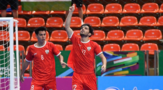 Futsal Afghanistan gây bất ngờ trước Iraq - Ảnh 1.