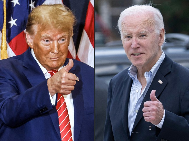 Bầu cử Mỹ 2024: Tổng thống J.Biden sẵn sàng tranh luận với đối thủ D.Trump - Ảnh 1.