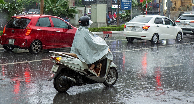 Vùng núi và trung du Bắc Bộ có mưa - Ảnh 1.