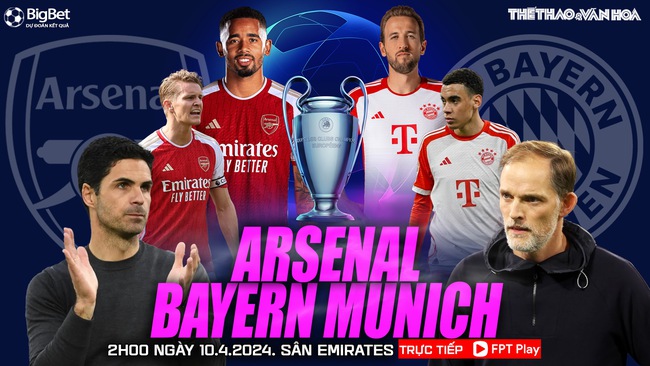 Nhận định bóng đá Arsenal vs Bayern Munich (02h00, 10/4), Cúp C1 châu Âu tứ kết lượt đi - Ảnh 2.