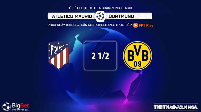 Nhận định bóng đá Atletico Madrid vs Dortmund (2h00, 11/4), Cúp C1 châu Âu tứ kết lượt đi - Ảnh 11.