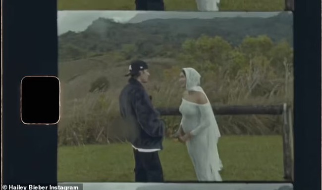 Justin Bieber thông báo chuẩn bị đón con đầu lòng khi vợ ngôi sao pop khoe bụng bầu trong bộ váy cưới - Ảnh 5.
