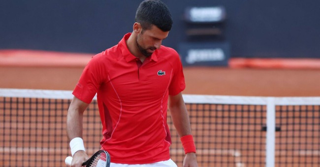 Djokovic bị loại sốc ở Rome Masters trước đối thủ gần như vô danh - Ảnh 3.