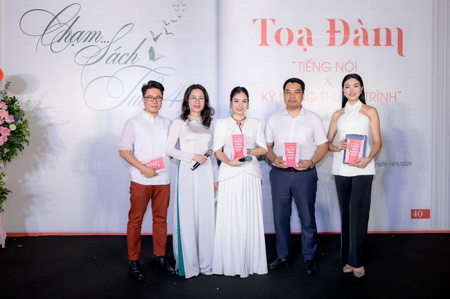 MC Thanh Mai ra mắt hai cuốn sách tâm huyết sau 20 năm cầm mic - Ảnh 3.