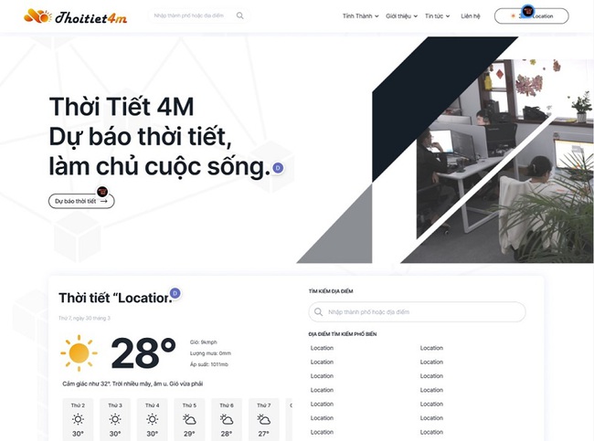 Thoitiet4m.com: Thời tiết hôm nay, ngày mai và những ngày tới - Ảnh 2.