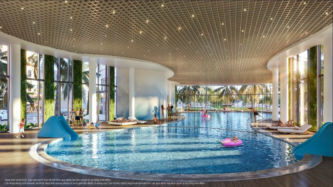 Sống nghỉ dưỡng không giới hạn với bộ đôi bể bơi phong cách resort lần đầu tiên xuất hiện tại Quảng Trị - Ảnh 1.