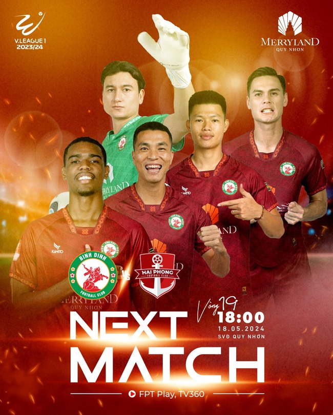 Link xem trực tiếp bóng đá Bình Định vs Hải Phòng (18h00, 18/5) - Ảnh 3.