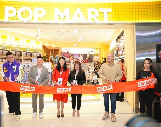 POP MART hút khách trong lần đầu xuất hiện tại Việt Nam - Ảnh 1.