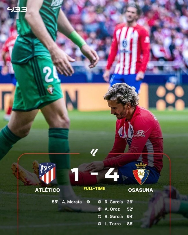 Kết quả vòng 37 La Liga: Xuất hiện trận hòa với 8 bàn thắng của Real, Atletico thảm bại khó tin - Ảnh 4.