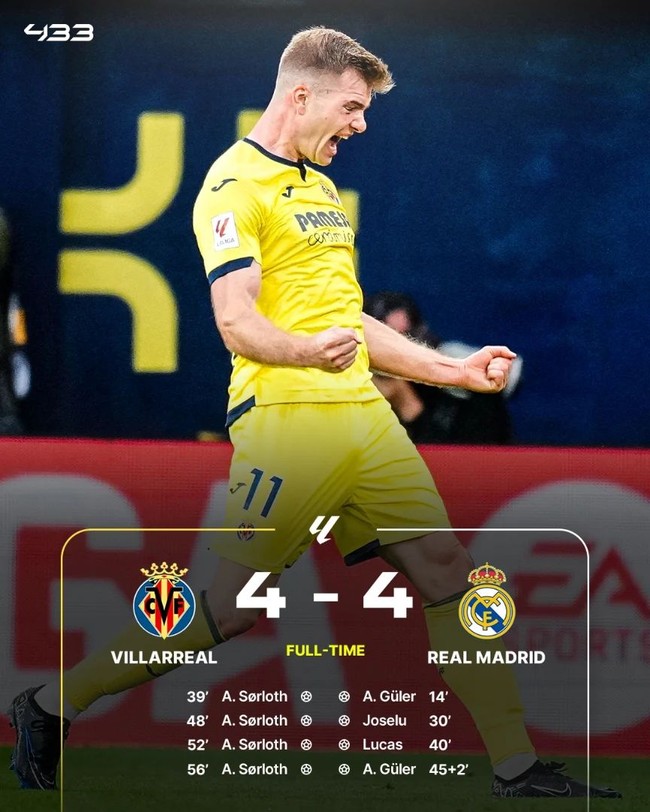 Kết quả vòng 37 La Liga: Xuất hiện trận hòa với 8 bàn thắng của Real, Atletico thảm bại khó tin - Ảnh 3.