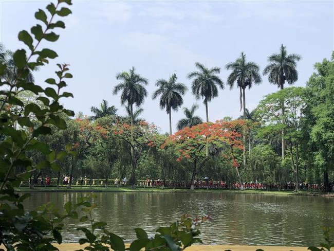 Kỷ niệm 134 năm ngày sinh Chủ tịch Hồ Chí Minh: Lặng thầm làm đẹp Khu di tích Phủ Chủ tịch - Ảnh 1.