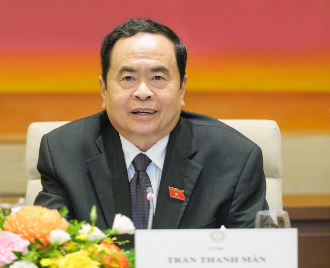Đồng chí Trần Thanh Mẫn được bầu giữ chức Chủ tịch Quốc hội khóa XV - Ảnh 3.