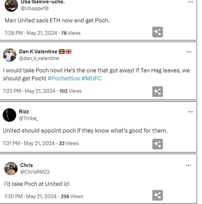 Pochettino là ứng viên thay Ten Hag, nhận được sự ủng hộ lớn từ fan MU - Ảnh 3.