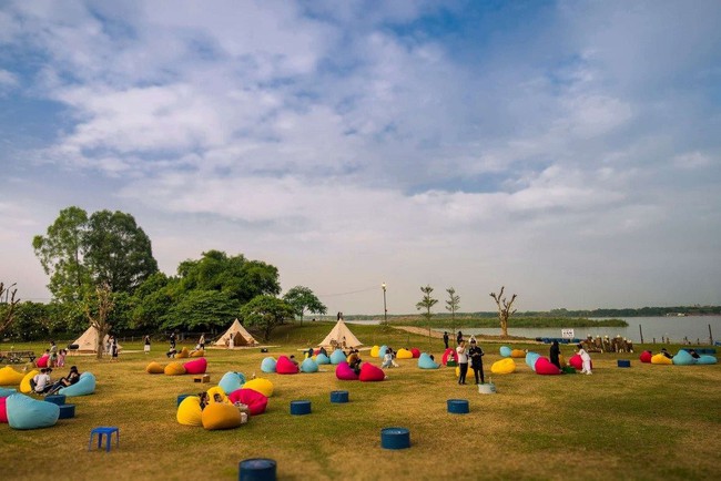 Hà Nội xây dựng công viên bãi giữa sông Hồng - Kết nối cộng đồng với thiên nhiên - Ảnh 1.
