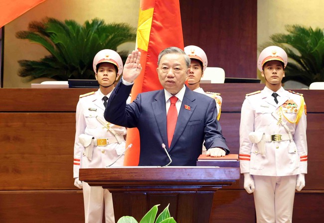 Đồng chí Tô Lâm được bầu giữ chức Chủ tịch nước CHXHCN Việt Nam - Ảnh 1.